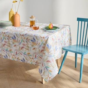 Ubrus s potiskem listů obraz