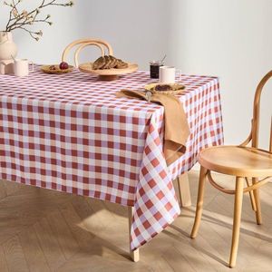 Ubrus s potiskem šachovnice obraz