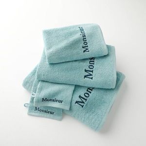 Kolekce koupelnového textilu zn. Colombine®, 420g/m2 s výšivkou MONSIEUR obraz