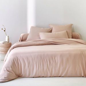 Jednobarevné povlečení z bambusu a bavlny obraz