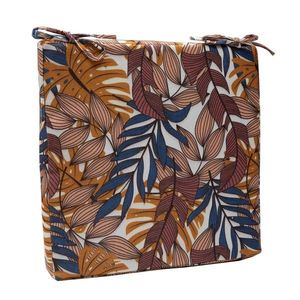 Sada 2 podsedáků na židli s potiskem listů obraz