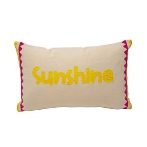 Obdélníkový polštář s výšivkou Sunshine obraz