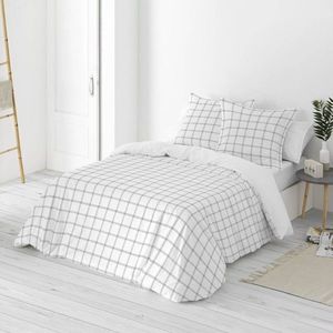 Bavlněné povlečení s kostkovaným potiskem Emile obraz