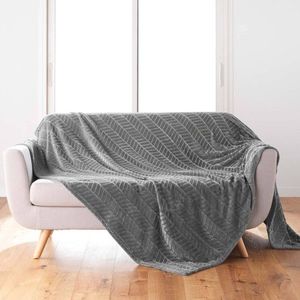 Hebký fleecový pléd s optickým efektem obraz