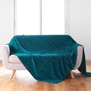 Hebký fleecový pléd s optickým efektem obraz