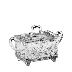 Crystal Bohemia Skleněná dóza truhlička obraz