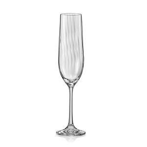 Crystalex sklenice na sekt Waterfall 190 ml 6 ks obraz