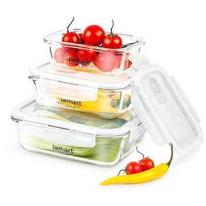 Lamart Air sada obdélníkových dóz 3 ks obraz