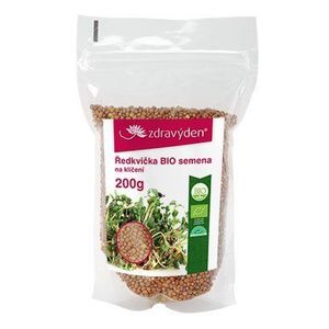 Zdravý den BIO semena na klíčení - ředkvička 200g obraz