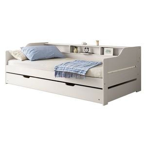 Jednolůžko s přistýlkou 8819B LILI bílý lak obraz