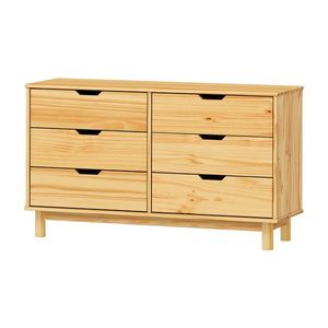 Komoda 3+3 zásuvky BONITO 2 lak obraz