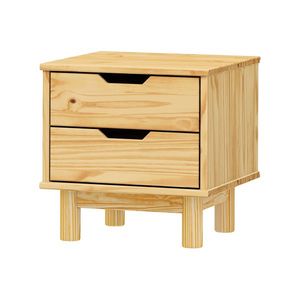 Noční stolek 2 zásuvky BONITO 2 lak obraz
