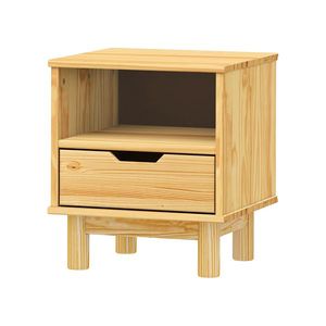 Noční stolek 1 zásuvka BONITO 2 lak obraz