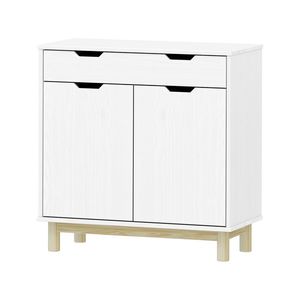 Komoda 2 dveře + 1 zásuvka BONITO 2 bílý lak obraz