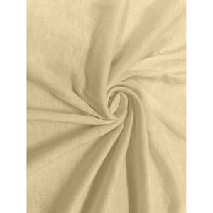 Prostěradlo jersey LUX 180x200 krémové obraz