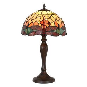 Stolní Tiffany lampa Dragonfly Yellow - Ø 30*53 cm E27/max 1*60W 5LL-9347 obraz