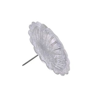 Zinkový antik zapichovací stojan na svíčku na věnec - Ø 10*6 cm 71063300 (71633-00) obraz