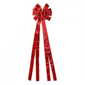 Červená dekorační mašle Bow - 33*135 cm 65975R obraz