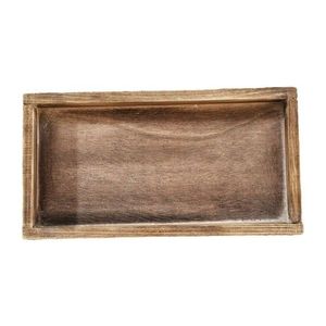 Hnědý dřevěný dekorační podnos Tio - 25*13*2 cm 420913-000-707 obraz