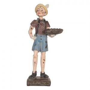 Béžová dekorace figurka Pinocchio - 14*10*31 cm 6PR5575 obraz