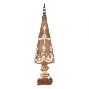 Dekorace perníkový stromek Gingerbread Tree - Ø 10*39 cm 6PR5835 obraz