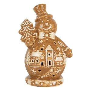 Perníková dekorace sněhulák Gingerbread Cott - 11*8*16 cm 6CE2348 obraz