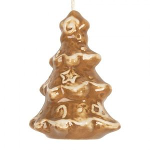 Perníková závěsná ozdoba stromek Gingerbread Cott - 6*5*9 cm 6CE2344 obraz