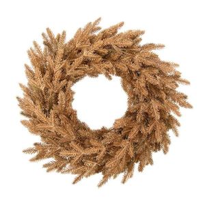 Bronzový vánoční smrkový věnec L - Ø 50*12 cm 59265 obraz