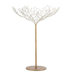 Zlatý veliký kovový dekorační strom Tree Gold - 135*135*180 cm 45906 obraz