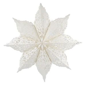 Krémová zdobená papírová hvězda Vintage Paper Star - 60 cm 52089919 obraz