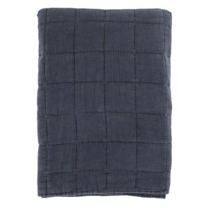 Tmavě šedý přehoz s opraným vzhledem Aix Vintage Quilt - 240*240 cm 16113011 obraz