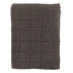 Mocca přehoz s opraným vzhledem Aix Vintage Quilt - 240*240 cm 16113018 obraz