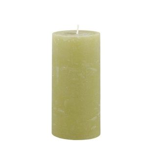 Mechová široká svíčka Macon Rustic moss - Ø 7*15cm/ 60h 71049223 obraz