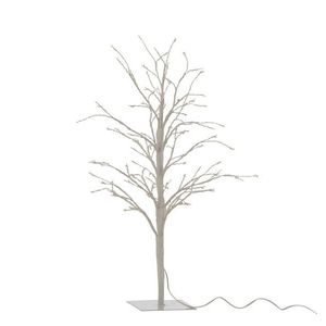 Dekorace bílý svítící stromeček Tree Bare Led S - Ø 20*57 cm 6630 obraz