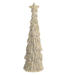 Třpytivý dekorační vánoční stromek Tree Verte - Ø 9*28 cm 52069121 obraz