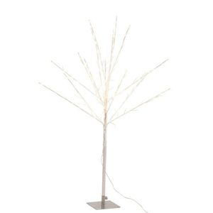Dekorace stříbrný svítící stromek Tree Bare Led M - 56*56*100 cm 27501 obraz