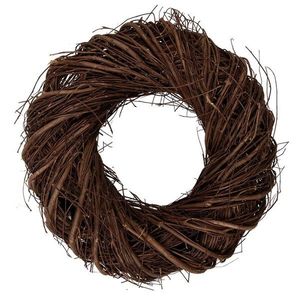 Přírodní hnědý proutěný věnec Woodly XS - Ø 30*8cm 6RO0601XS obraz