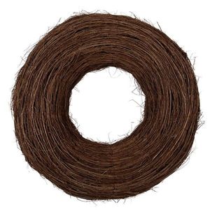 Přírodní hnědý proutěný jilmový věnec Elm XL - Ø 80*22 cm 5RO0103XL obraz
