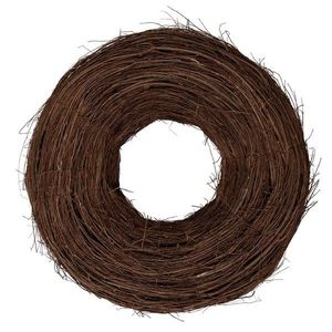 Přírodní hnědý proutěný jilmový věnec Elm L - Ø 60*18 cm 5RO0103L obraz