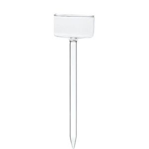 Skleněný svícen zápich na čajovou svíčku - 20cm 16122 obraz