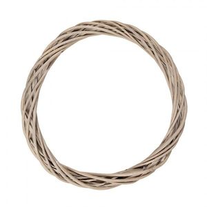 Přírodní ratanový věnec Wreath Rattan L - Ø 40*4 cm 6RO0603L obraz