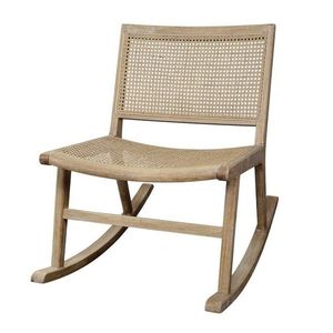 Přírodní houpací křeslo s výpletem Lounge French chair - 88*59*78 cm 40056200 obraz