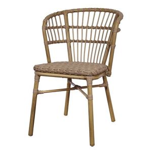 Venkovní bistro židle La Rochelle s výpletem - 62*53*82 cm 40056600 obraz