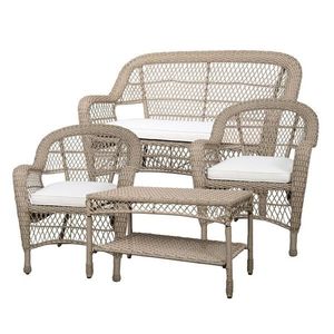 Zahradní nábytek s výpletem pohovka židle stůl La Riche - 127*71*86 cm 40056900 obraz