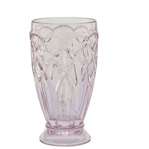 Růžová vysoká sklenička na drink Saint-Émilion - Ø 8*15 cm / 350ml 61098607 obraz