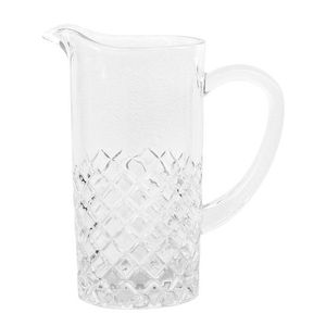 Skleněný džbán s diamantovým brusem Lorient - 20*11*22 cm / 1150ml 61061700 obraz