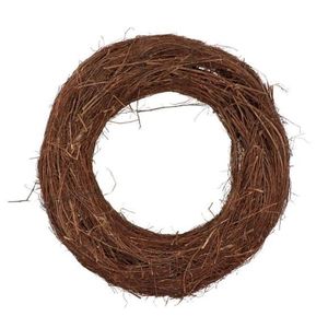 Hnědý věnec z jilmových větví Elm Branch - Ø 50*14 cm 710411 obraz