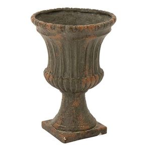 Zelený antik květináč Antiqou French - Ø 40*56 cm 60316 obraz