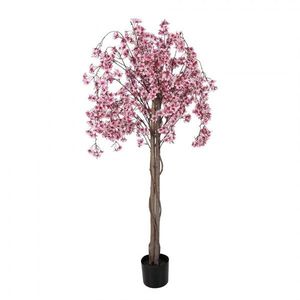 Dekorační strom broskvoň s růžovými květy Peach Blossom - 30*30*150 cm 5PL0211 obraz