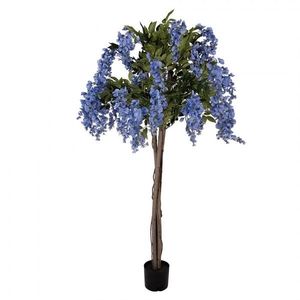 Dekorační strom s květy Wisteria Tree - 40*40*170 cm 5PL0216 obraz